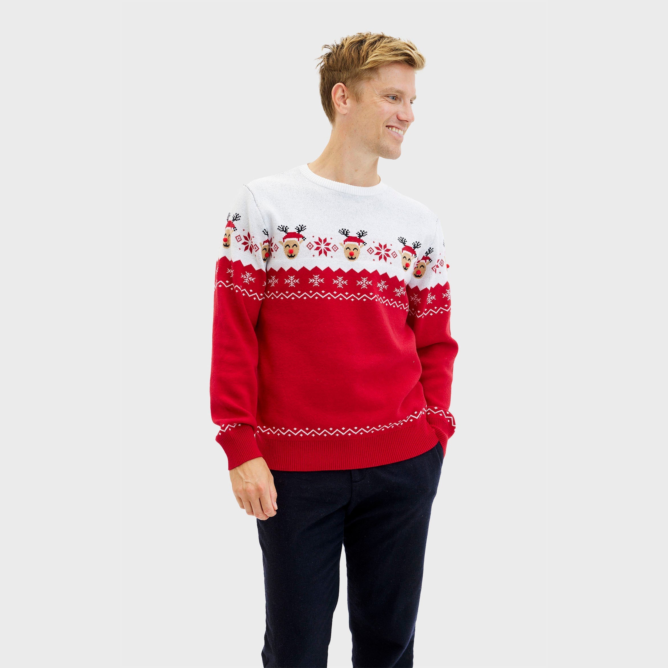 Der entzückende Weihnachtspullover - Herren